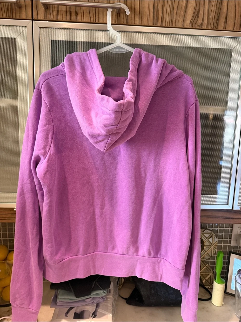 Aviator Nation 5 Stripe Hoodie, Purple, S - Picture 4 of 4